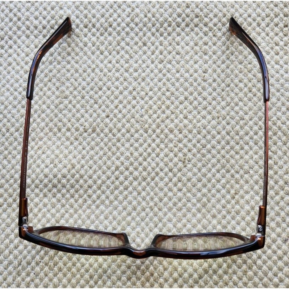 2 Armani Exchange AX 3005 8037 Eye Glasses Frames Brown Tortoise Cat 52-17 145 - Picture 6 of 10